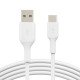 Belkin CAB001BT1MWH câble USB 1 m USB A USB C Blanc