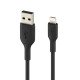 Belkin CAA001BT0MBK câble Lightning 0,15 m Noir