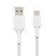 Belkin CAB002BT0MWH câble USB 0,15 m USB A USB C Blanc