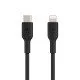 Belkin CAA003BT1MBK câble Lightning 1 m Noir Belkin CAA003BT1MBK câble Lightning 1 m Noir