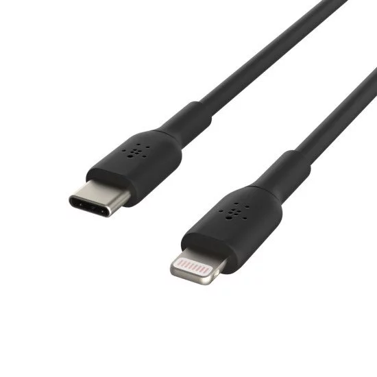 Belkin CAA003BT1MBK câble Lightning 1 m Noir Belkin CAA003BT1MBK câble Lightning 1 m Noir