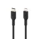 Belkin CAA003BT1MBK câble Lightning 1 m Noir Belkin CAA003BT1MBK câble Lightning 1 m Noir