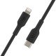 Belkin CAA003BT1MBK câble Lightning 1 m Noir