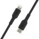 Belkin CAA003BT1MBK câble Lightning 1 m Noir Belkin CAA003BT1MBK câble Lightning 1 m Noir