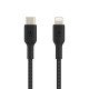 Belkin CAA004BT2MBK câble Lightning 2 m Noir