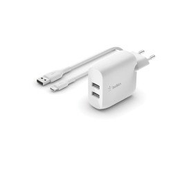 Belkin WCE001VF1MWH chargeur d'appareils mobiles Blanc Intérieure