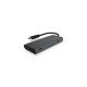 ICY BOX IB-HUB1428-C31 USB 3.2 Gen 2 (3.1 Gen 2) Type-C 10000 Mbit/s Anthracite, Noir