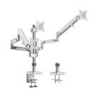 LogiLink BP0090 support d'écran plat pour bureau 68,6 cm (27") Pince Argent