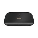 Sandisk ImageMate PRO USB-C lecteur de carte mémoire Noir USB 3.2 Gen 1 (3.1 Gen 1) Type-A Sandisk ImageMate PRO USB-C lecteur de carte mémoire Noir USB 3.2 Gen 1 (3.1 Gen 1) Type-A