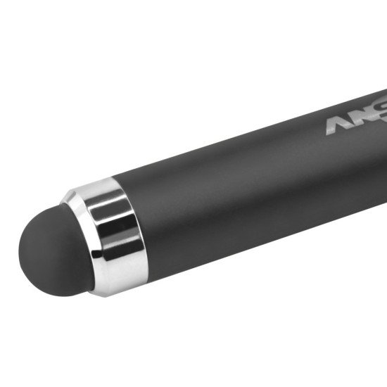Ansmann Stylus Touch 4in1 stylet 22 g Noir, Argent