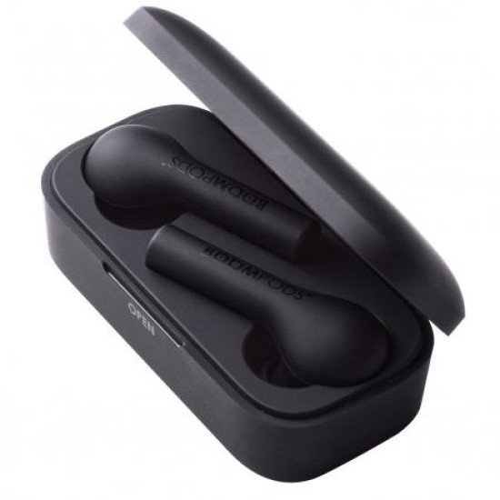 Boompods Bassline TWS Casque True Wireless Stereo (TWS) Ecouteurs Appels/Musique Bluetooth Noir