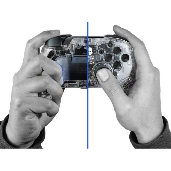 PDP Afterglow Noir, Transparent Manette de jeu Analogique/Numérique Nintendo Switch, Nintendo Switch Lite, Nintendo Switch OLED PDP Afterglow Noir, Transparent Manette de jeu Analogique/Numérique Nintendo Switch, Nintendo Switch Lite, Nintendo Switch OLED