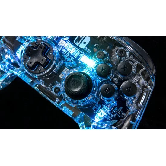 PDP Afterglow Noir, Transparent Manette de jeu Analogique/Numérique Nintendo Switch, Nintendo Switch Lite, Nintendo Switch OLED PDP Afterglow Noir, Transparent Manette de jeu Analogique/Numérique Nintendo Switch, Nintendo Switch Lite, Nintendo Switch OLED