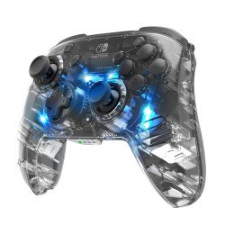 PDP Afterglow Noir, Transparent Manette de jeu Analogique/Numérique Nintendo Switch, Nintendo Switch Lite, Nintendo Switch OLED PDP Afterglow Noir, Transparent Manette de jeu Analogique/Numérique Nintendo Switch, Nintendo Switch Lite, Nintendo Switch OLED