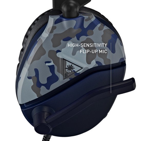 Turtle Beach Recon 70 Casque Avec fil Arceau Jouer Noir, Bleu, Camouflage