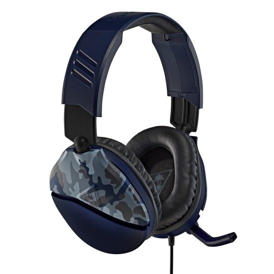 Turtle Beach Recon 70 Casque Avec fil Arceau Jouer Noir, Bleu, Camouflage