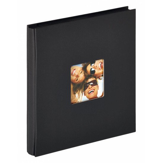 Walther Design Fun album photo et protège-page Noir 400 feuilles XL