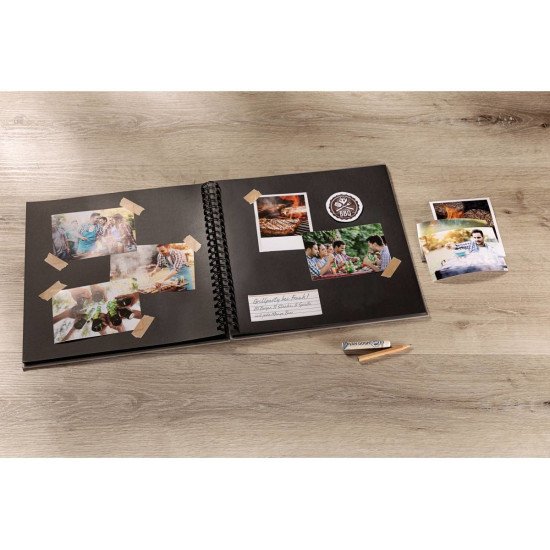 Walther Design Fun album photo et protège-page Gris 40 feuilles S Walther Design Fun album photo et protège-page Gris 40 feuilles S