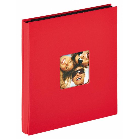 Walther Design Fun album photo et protège-page Rouge 400 feuilles XL