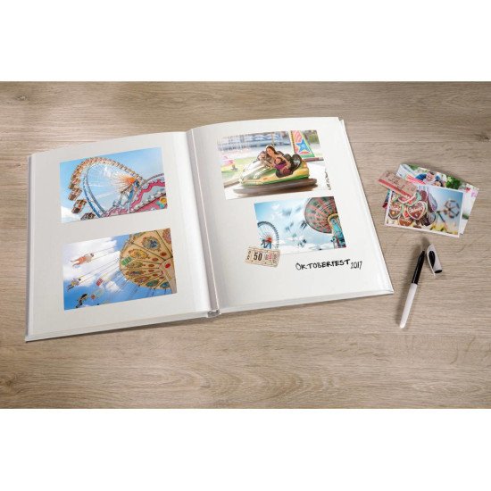 Walther Design Fun album photo et protège-page Bleu 50 feuilles XL