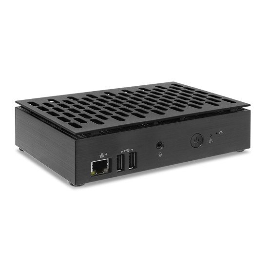 Aopen DE3650 N6210 mini PC Intel® Celeron® 4 Go DDR4-SDRAM 64 Go eMMC Noir