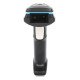 Manhattan Scanner de codes-barres LED 2D longue portée, USB, profondeur de lecture 450 mm, luminosité ambiante max. 100 000 lux, compatible codes 1D et 2D, câble RJ45 vers USB-A 1,8 m, noir, garantie 3 ans