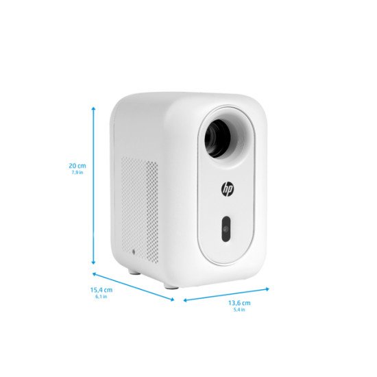 HP CP180 Projecteur à focale courte 130 ANSI lumens LCD 720p (1280x720) Blanc