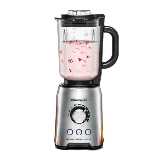 Rommelsbacher MX 1250 blender 1,75 L Mélangeur de table 1200 W Acier inoxydable