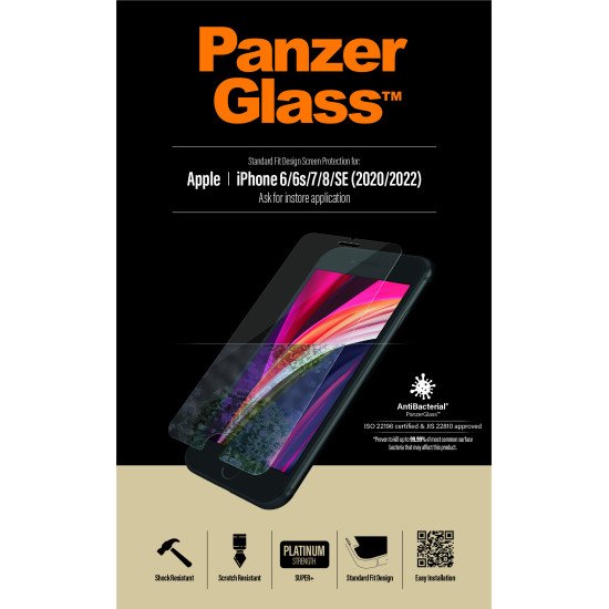 PanzerGlass 2684 écran et protection arrière de téléphones portables Protection d'écran transparent Apple 1 pièce(s)
