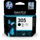 HP Cartouche d'encre noire 305 authentique HP Cartouche d'encre noire 305 authentique
