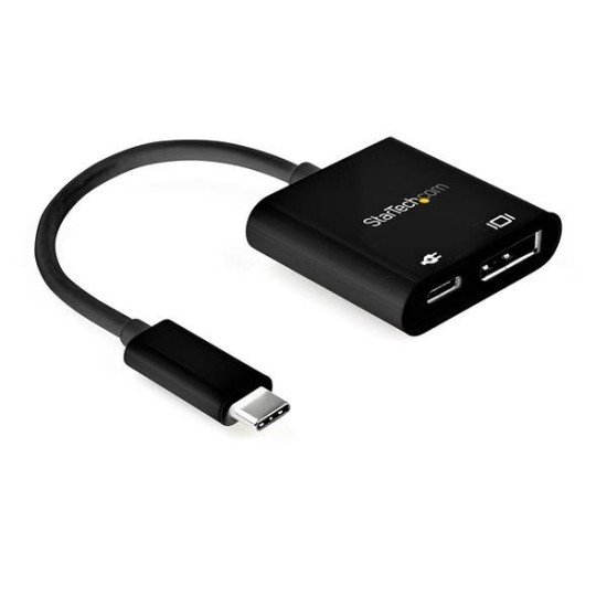 StarTech.com CDP2DP14UCPB adaptateur graphique USB 7680 x 4320 pixels Noir