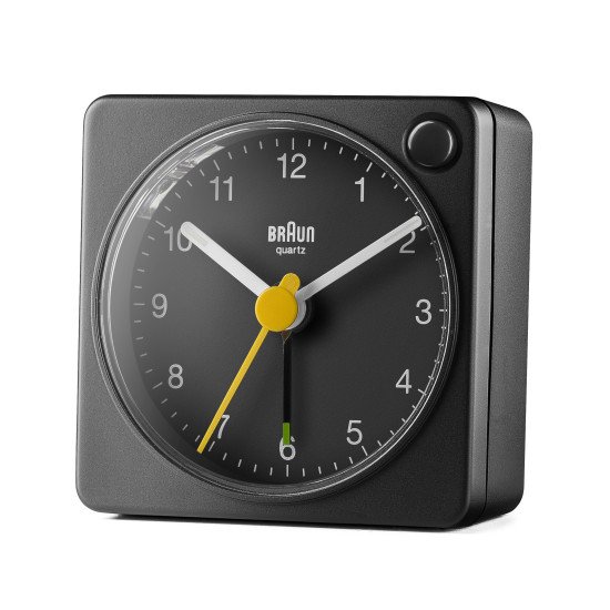 Braun BC02XB réveille-matin Réveil à quartz Noir