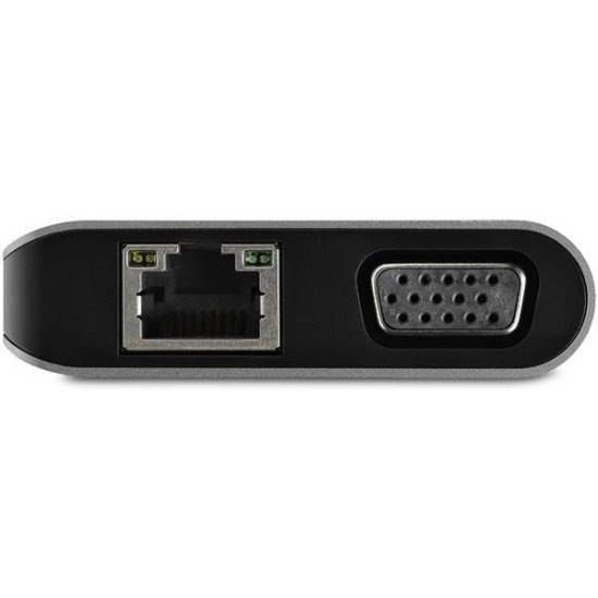 StarTech.com DKT30CHVAUSP station d'accueil Avec fil USB 3.2 Gen 1 (3.1 Gen 1) Type-C Noir, Gris