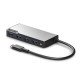 ALOGIC UCFUUA-SGR hub & concentrateur USB 3.2 Gen 1 (3.1 Gen 1) Type-C 5000 Mbit/s Noir, Argent ALOGIC UCFUUA-SGR hub & concentrateur USB 3.2 Gen 1 (3.1 Gen 1) Type-C 5000 Mbit/s Noir, Argent