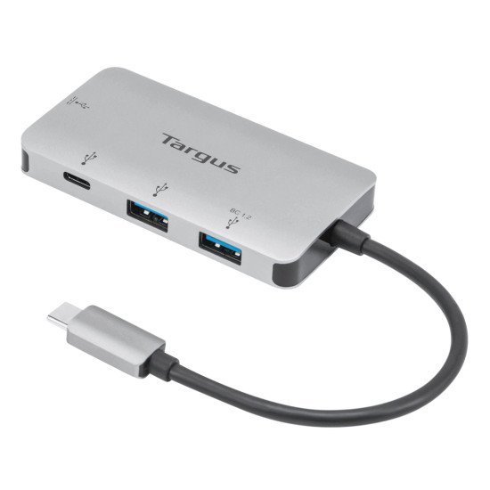 Targus ACH228 USB-C 2x USB-A+2x USB-C Argent