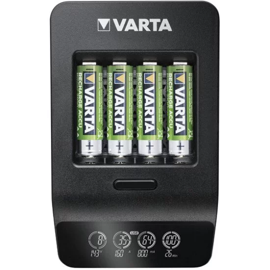 Varta LCD SMART CHARGER+ Pile domestique Secteur Varta LCD SMART CHARGER+ Pile domestique Secteur