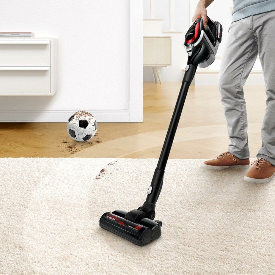 Bosch BSS81POW1 aspirateur balai et balai électrique Noir