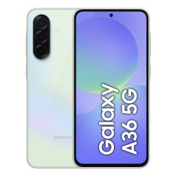 Samsung Galaxy A36 17 cm (6.7") Double SIM Android 15 5G USB Type-C 6 Go 128 Go 5000 mAh Citron vert
