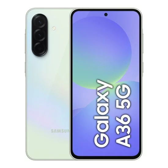 Samsung Galaxy A36 17 cm (6.7") Double SIM Android 15 5G USB Type-C 8 Go 256 Go 5000 mAh Citron vert Samsung Galaxy A36 17 cm (6.7") Double SIM Android 15 5G USB Type-C 8 Go 256 Go 5000 mAh Citron vert