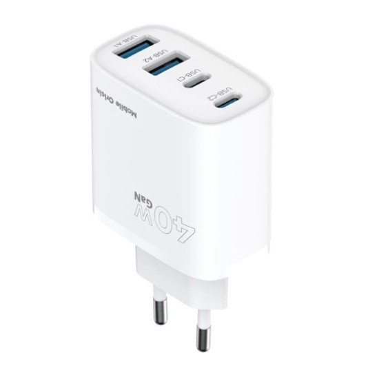 Mobile Origin MO-40WCH-PW22 chargeur d'appareils mobiles Universel Blanc Secteur Charge rapide Intérieure