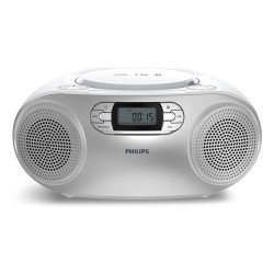 Philips TAZ2000S/10 Lecteur de CD Argent Lecteur CD portable