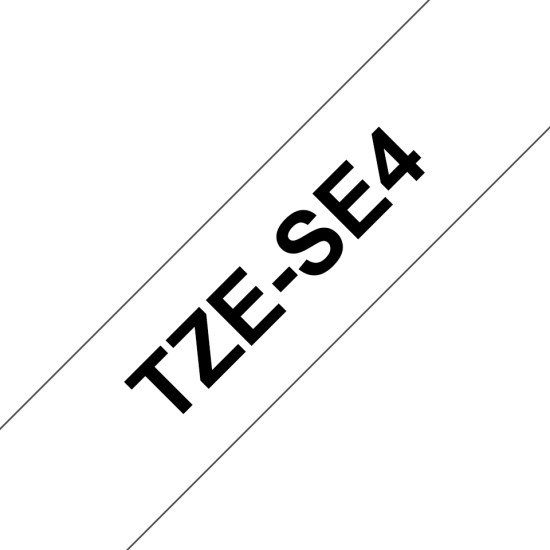 Brother TZE-SE4 ruban d'étiquette TZ Brother TZE-SE4 ruban d'étiquette TZ