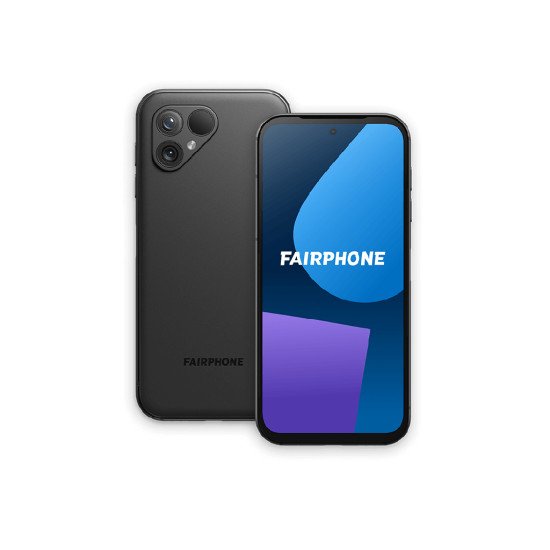 Fairphone 5 16,4 cm (6.46") Double SIM Android 13 5G 8 Go 256 Go 4200 mAh Noir