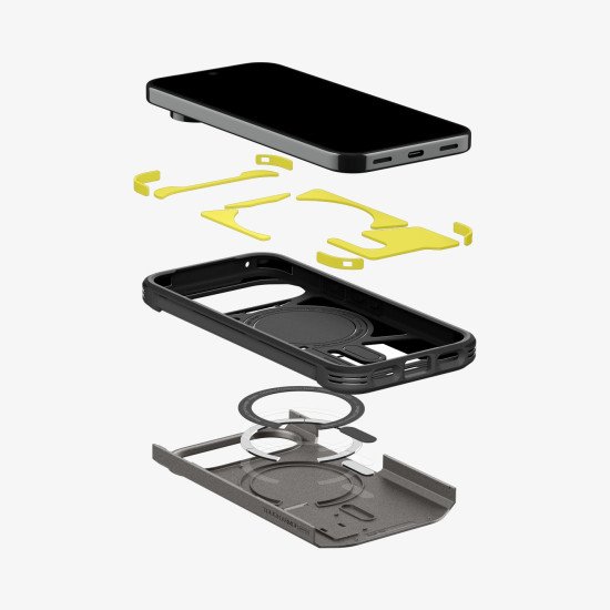 Spigen Tough Armor AI (Mag Fit) coque de protection pour téléphones portables 16 cm (6.3") Housse Métallique