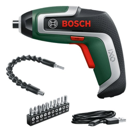 Bosch IXO 7 235 tr/min Noir, Vert