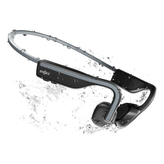 SHOKZ OpenMove Casques Sans fil Minerve Sports USB Type-C Bluetooth Gris