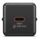 Lenovo G0A665WBEU chargeur d'appareils mobiles Universel Noir Secteur Charge rapide Intérieure