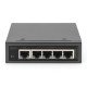 Digitus Extenseur PoE industriel Gigabit 5 ports