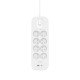 Belkin SRB003CA2M protection surtension Blanc 8 sortie(s) CA 2 m