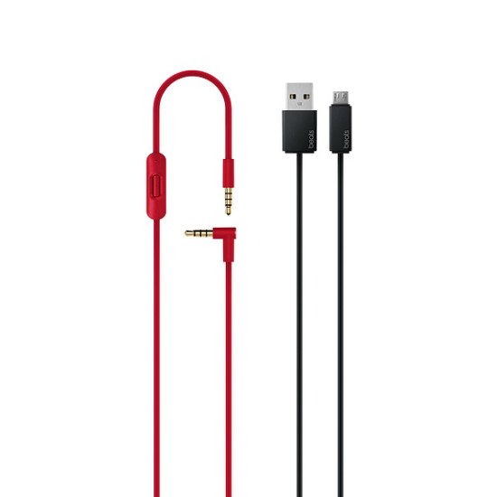 Apple Studio 3 Écouteurs Avec fil &sans fil Arceau Appels/Musique Micro-USB Bluetooth Noir, Rouge